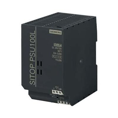 FUENTE DE ALIMENTACIÓN ESTABILIZADA SIEMENS 6EP13341LB00 SITOP PSU100L 24 V10 A ENTRADA 120230 VAC SALIDA 24 VDC10 A