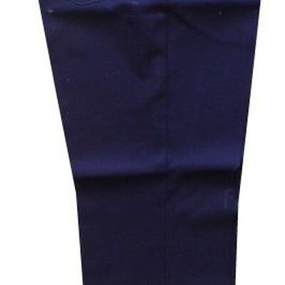 PANTALON RETARDANTE A FLAMA TELA 100% ALGODON SATINADO AZUL DE 9 OZ T-36