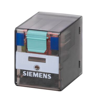 RELE SIEMENS LZX:PT370024 ENCHUFABLE 3 CONMUTADOS DC 24 V 10 A 225 MM DE ANCHO PZOCALO LZS