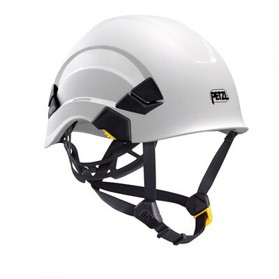 CASCO PETZL VERTEX DE ABS BLANCO CON ARNES TEXTIL DE 6 PUNTOS