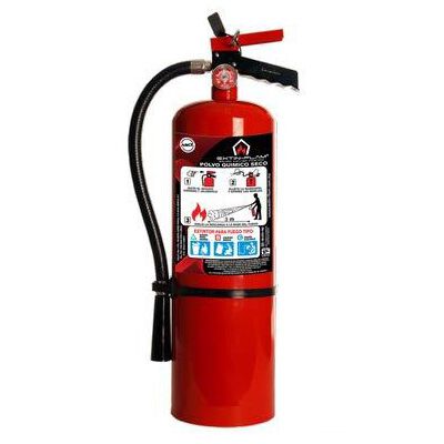 EXTINTOR DE PQS EXTIN FLAM FOSFATO MONOAMONICO 13.2LBS (6 KG) ABC NORMA NOM100STPS1995