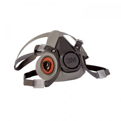 Respirador 3m S6000 Media Cara Reutilizable Gris Oscuro TL