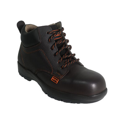 Zapato Vallen Borcegui Dielectrico Cafe CC Policarbonato Suela Pu T7
