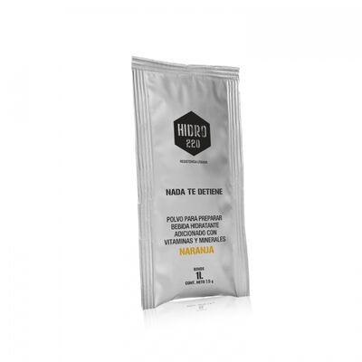 Bebida Hidro 220 en Polvo Naranja 1 L