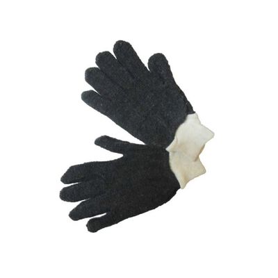 GUANTE TERRY MCR DE ALGODONPOLIESTER NEGRO TM