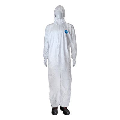 Overol Dupont Tyvek CCapucha y Elastico T-L