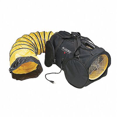 SISTEMA DE VENTILADOR ALLEGRO 9535-12 DE BOLSA DE AIRE DE 12 IN (30.4 CM) C/DUCTO DE 15 FT (4.57 M) 1/2 HP