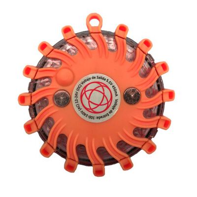 SE&Ntilde;AL VISUAL LED TORCH TBB BENGALA AMBAR CCARGADOR