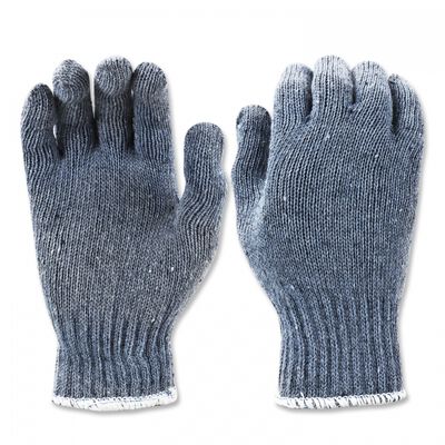 GUANTE GISA JAPONES AZUL CELESTE 55 GRS 80% ALGOD&Oacute;N20% POLIESTER PCABALLERO RIBETE BLANCOAZUL TALLA 8