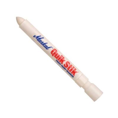 Marcador Markal Quick Stick 061051 Pintura Solida Blanco Pieza