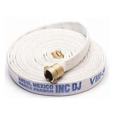 MANGUERA ANSUL INC DJ DOBLE CAPA C/CONEXIONES DE BRONCE CUERDA NST 2 1/2 X 30 M