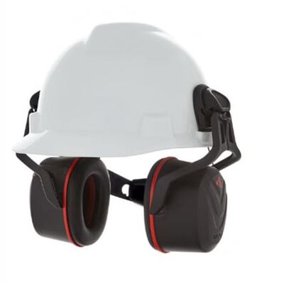 Orejera Msa VGard Adaptable a Casco Nrr 31 NegroRojo