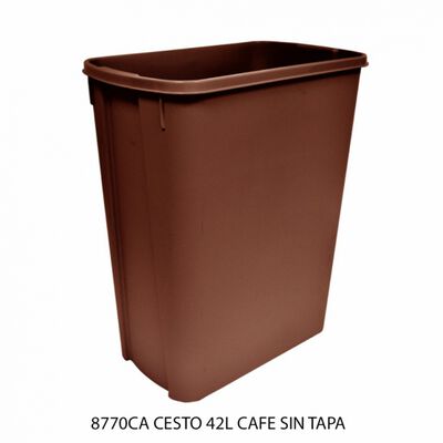CESTO SABLON 8770CA 42L S TAPA CAFE