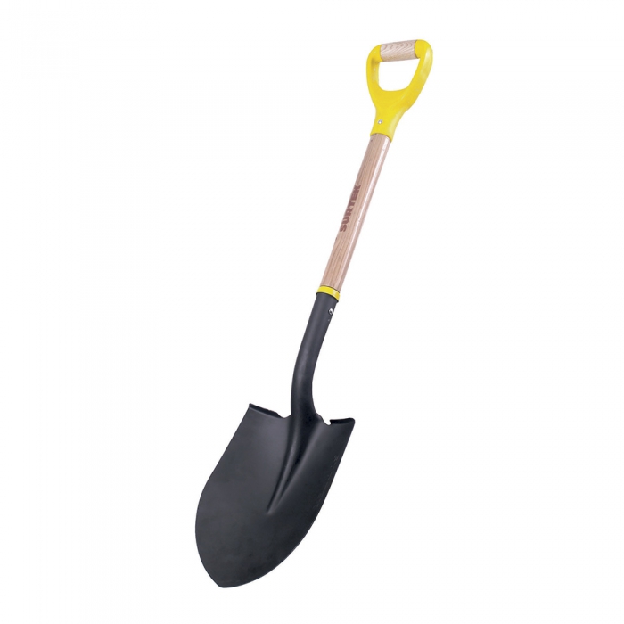 PALA SURTEK 130600 REDONDA PROFESIONAL CON MANGO DE MADERA Y PU&Ntilde;O CONTRACTOR GRIP  image number null