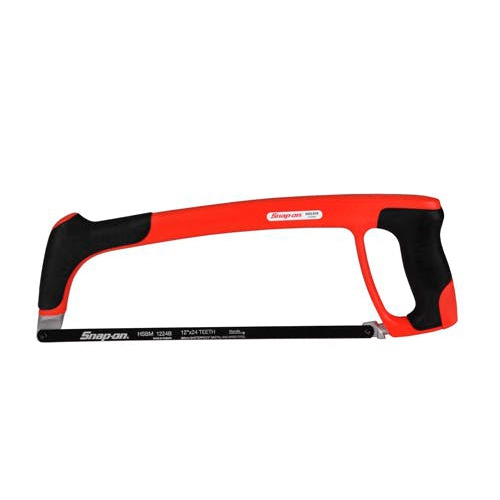 SIERRA SNAPON HSG319 PARA METALES DE MANGO SUAVE BIMOLDE ROJA  image number null