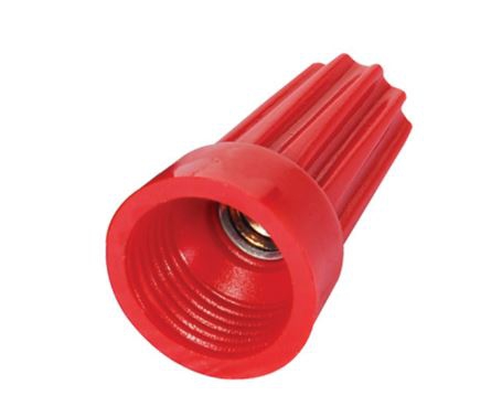 CAPUCHON SURTEK 136806 PARA CABLE CAL. 14 X 8 ROJO  image number null