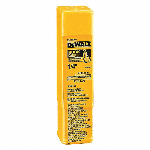 BROCA CONCRETO AUTOCENTRABLE DEWALT DW5225B25 14X62  image number null