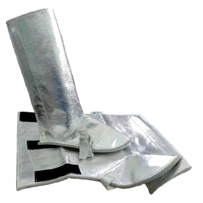 Polaina Kevlar Aluminizado 40 Cm Ajuste Al Contacto  image number null
