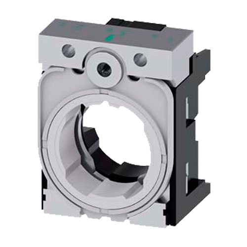 SOPORTE SIEMENS 3SU15500AA100AA0 PARA 3 MODULOS METAL  image number null