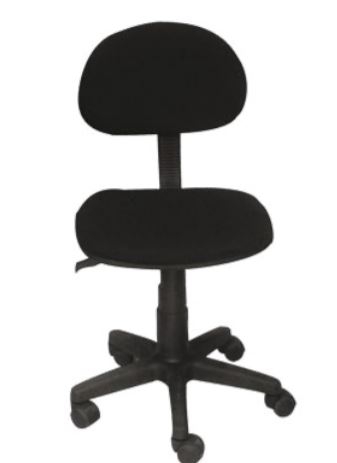 SILLA MAE SSSBM20N SECRETARIAL CON RUEDAS GIRATORIA COLOR NEGRA  image number null