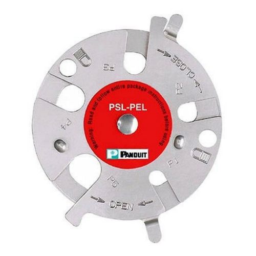 Dispositivo de Bloqueo Panduit 3.50 pulg.  (88.9mm) de Di&aacute;metro X 0.10 pulg.  (2.5mm) Grosor.  image number null