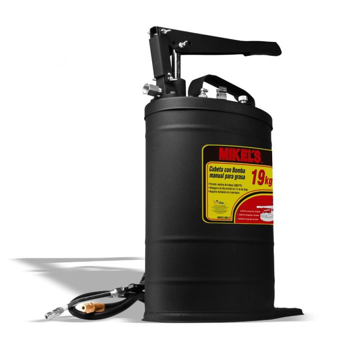 CUBETA MIKELS CMG19 MANUAL PARA GRASA 19 KG  image number null