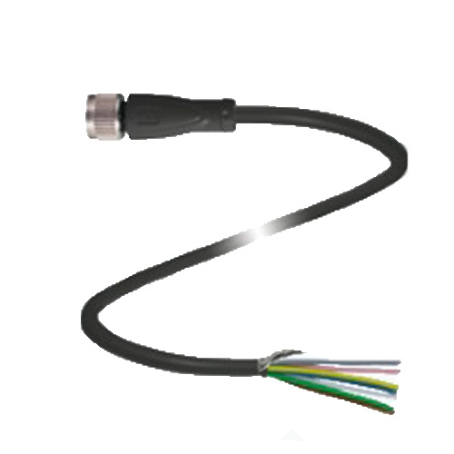 CABLE PEPPERL+FUCHS V19-G-BK40M-PUR-U/ABG CONECTOR M12 HEMBRA DE 8 PINES A PUNTAS  image number null