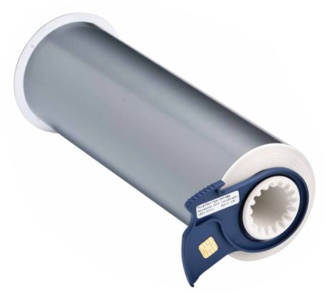 Cinta Brady Vinil para Impresora Powermark de 10in X 50 Color Plata  image number null