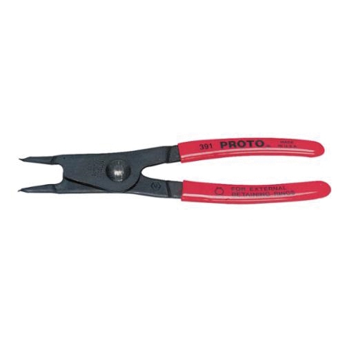 ALICATE PROTO J391 PARA ANILLOS DE RETENCIÓN EXTERNOS LAS PUNTAS FIJAS ESTÁN FORMADAS CON PRECISIÓN Y ENDURECIDAS  image number null