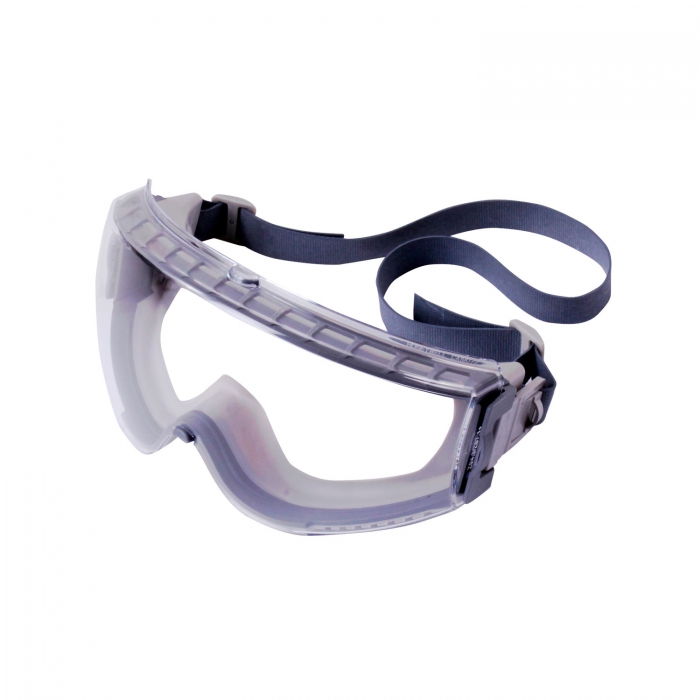 GOGGLE UVEX STEALTH ARMAZON GRIS MICA CLARA ANTIEMPAÑANTE CCINTA DE NEOPRENO  image number null