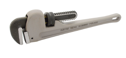 LLAVE SURTEK 8524A STILLSON DE ALUMINIO 24 IN  image number null