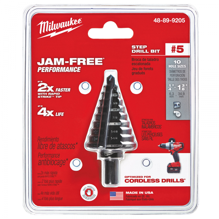 BROCA MILWAUKEE 48899205 ESCALONADA 14IN  138IN  #5  image number null