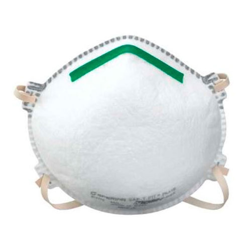 RESPIRADOR HONEYWELL SAFTFIT PLUS N1115 CCOPA MOLDEADA CSELLO NASAL TIPO BUMERANG TML  image number null