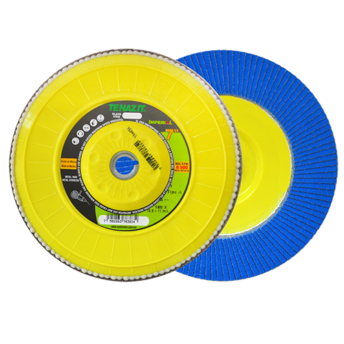 DISCO AUSTROMEX 1914 LAMINADO IMPERIAL GRANO CERAMICO DE 180 X 15.9 11 G60 CON RESPALDO ABS Y ROSCA METALICA INTEGRADA TIPO LAM A DIMENSION 180 X 15.9 11 ESPECIFICACION TGP60LC  image number null