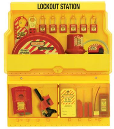 ESTACION MASTER LOCK DE CANDADEO DE BLOQUEO DELUXE  image number null