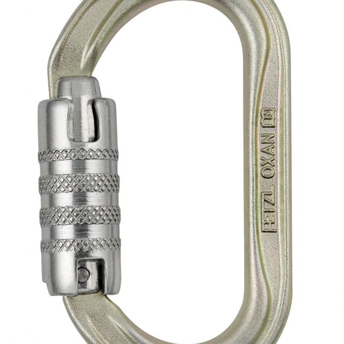 MOSQUETON PETZL OXAN DE ACERO CBLOQUEO AUTOMATICO TRIACTLOCK 38 KN  image number null