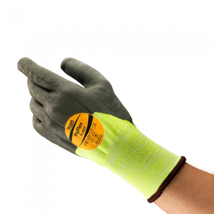 GUANTE ANSELL PURETOUGH TROPIQUE DE POLIETILENO TECH AMARILLO MOD P3000 T7  image number null