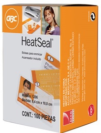 MICA TERMICA GBC 3740459 1220 RIGIDA 10 MIL 11 X 15.5 CM PAQUETE CON 100  image number null