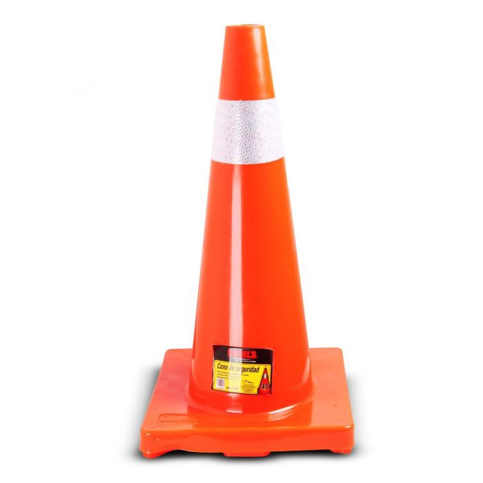 CONO DE TRAFICO MIKELS CS70R 70 CM CREFLEJANTE  image number null