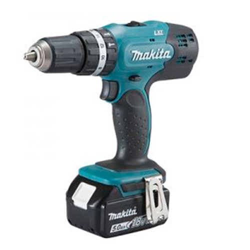 TALADRO ROTOMARTILLO MAKITA DE PLASTICOMETAL VERDE DE 12 IN 18V  image number null