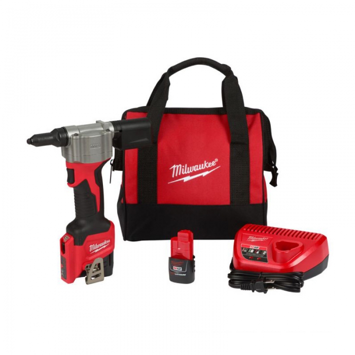 KIT DE HERRAMIENTAS MILWAUKEE PREMACHADORA DE 12V  image number null