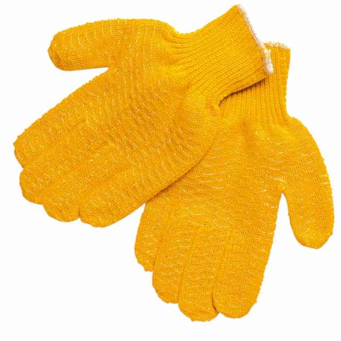 GUANTE VALLEN ANTIDERRAPANTE PLUS PUNTOS PVC NARANJA  image number null