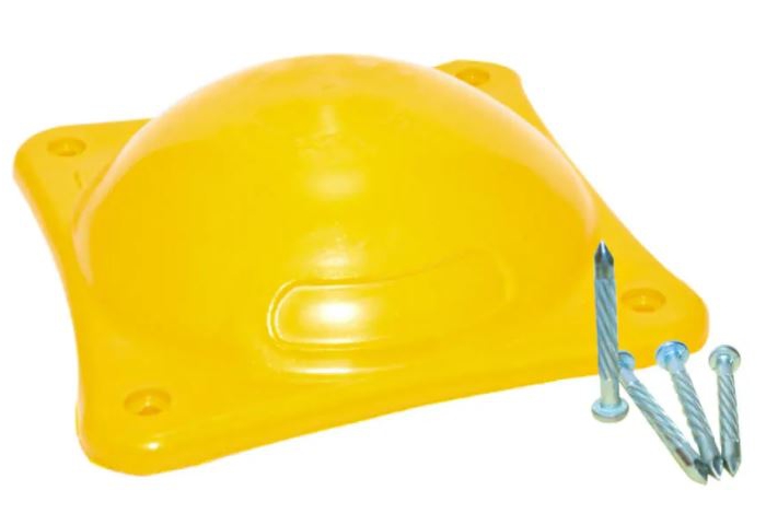 KIT JYRSA SR1195K BOYA PLASTICA AMARILLA DE 185 X 185 CMS CON CLAVOS  image number null