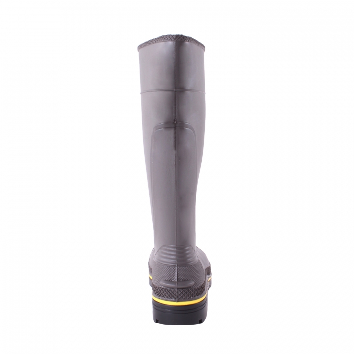 BOTA SERVUS PRO PVC GRIS ALTURA 15 IN C/C ACERO SUELA N  image number null