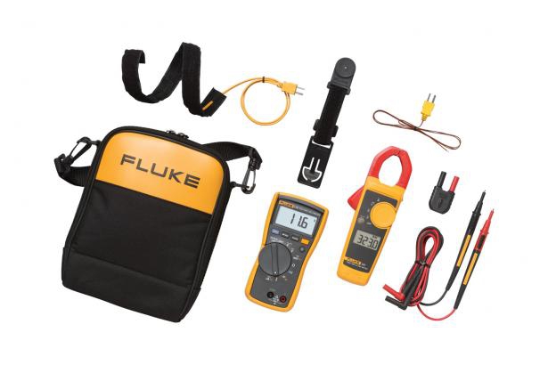 JUEGO FLUKE116323 KIT MULTIMETRO FLUKE116 Y AMPERIMETRO DE GANCHO  image number null