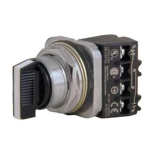 SELECTOR MANTENIMIENTO SIEMENS US2:52SA2CABA2 PALANCA CORTA 1 NA  1 NC IZQ. 1 NA  1 NC DER. POSICIÓN LEVA C 3 POSICIONES DISPOSITIVO COMPLETO INSERTO BLANCO NO ILUMINADO ARCHIVO UL E22655 EN VOL. 6 (7) SECC. 13 (2)  image number null