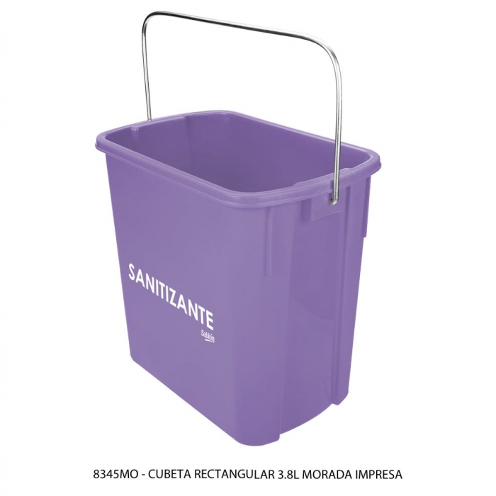 CUBETA SABLON 8345MO 3.8L CIMP SOLUCION SANITIZANTE MORADO  image number null