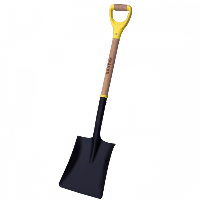 Pala Surtek 130601 Cuadrada Profesional con Mango de Madera y Puño Contractor Grip  image number null