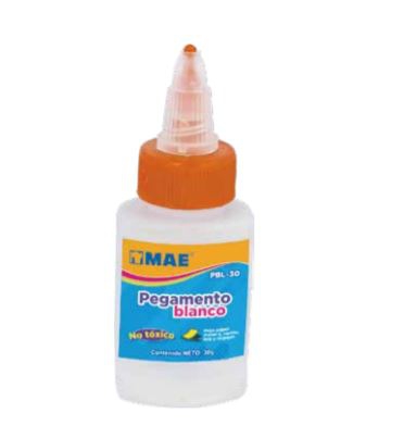 PEGAMENTO MAE PBL30 BLANCO BOTE CON 30 GRS  image number null