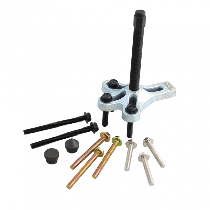 JUEGO SURTEK 107234 DE EXTRACTOR AUTOMOTRIZ TIPO PATA DE GALLO O DE VOLANTE 15 PIEZAS  image number null